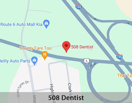 Map image for Dental Implants in Swansea, MA